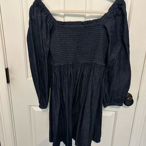 J crew denim dress size medium
